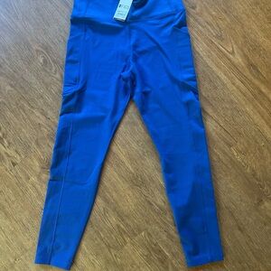 Figs Kids Vibrant Blue Leggings